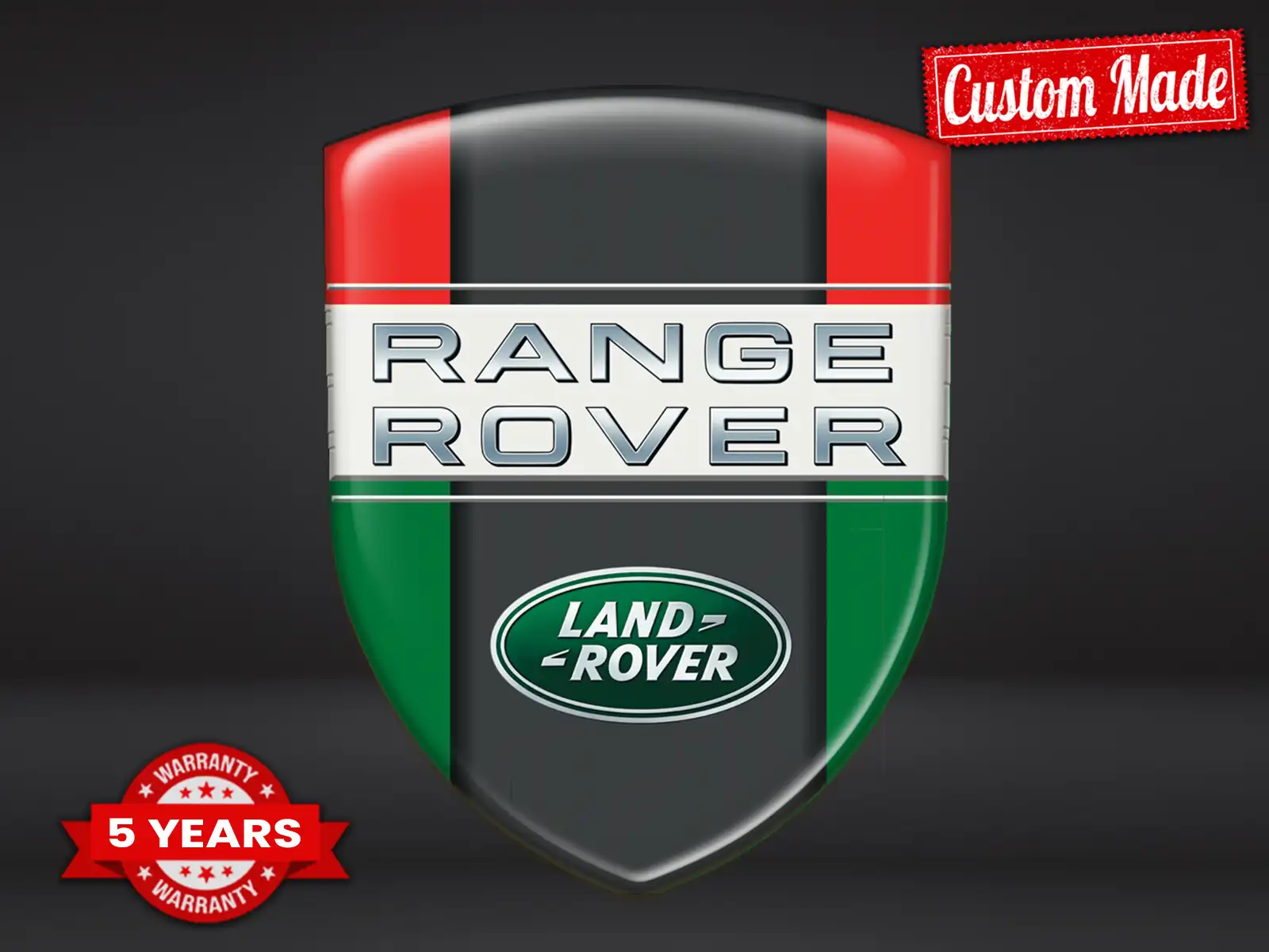 Land Rover Silikonabzeichen Auto Pro Max Stilvoll Robust Design